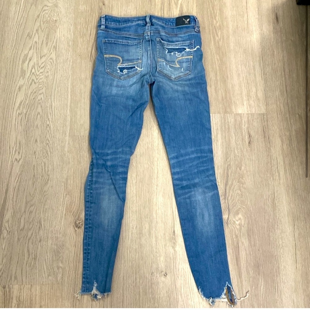 American Eagle outfitters Hi Rise jegging women size 4 - Picture 2 of 4